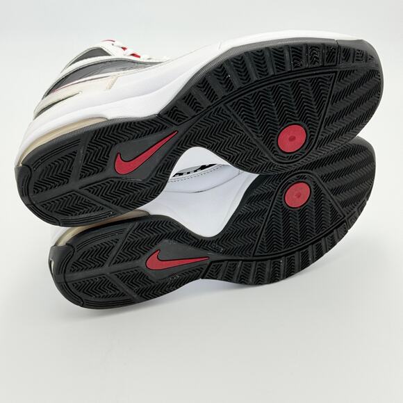 Nike Air Max Run Lite 3 Basketball Shoes White Red 454091-100 main image 7